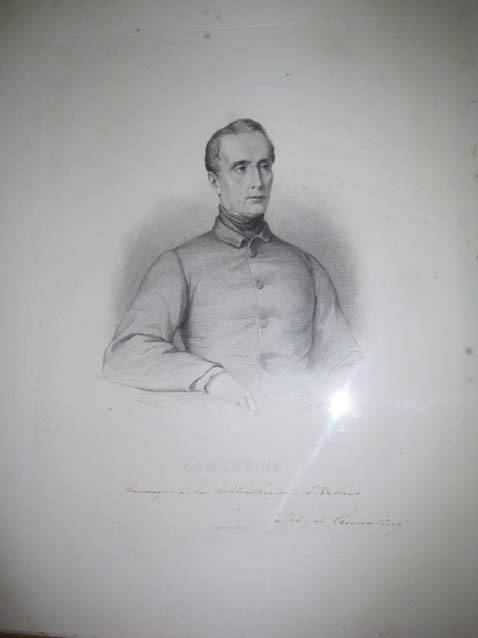 Portrait en buste de Lamartine, Maurice Leloir, 1869 avant