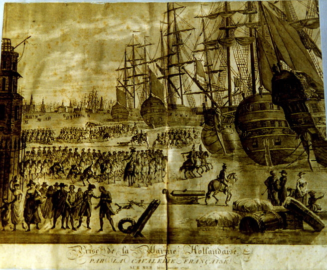Prise de la Marine hollandaise par la cavalerie française sur mer le 17 janvier 1795, Robineau, 1795 après