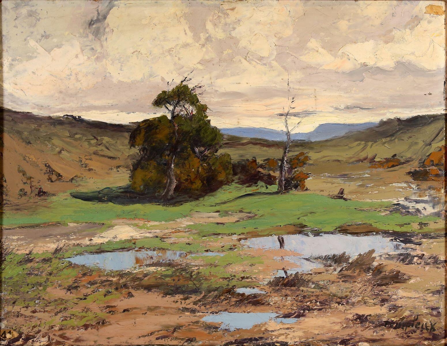 Ancienne sablière, Clairvaux, Emmanuel Templeux, 1935 avant