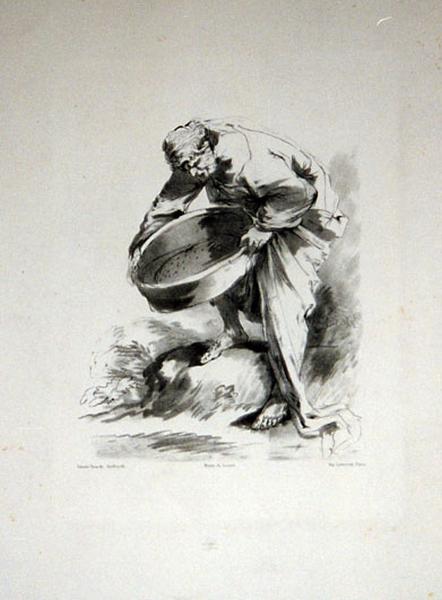 Le Cribleur ; Homme tenant un tamis (autre titre) ; Vieillard debout (titre de la chalcographie du Louvre)_0