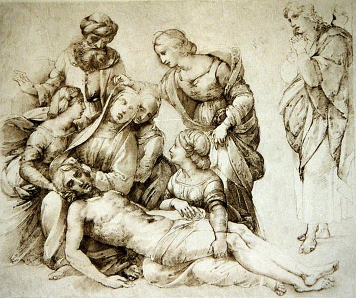 Descente de Croix ; Lamentation sur le Christ mort (autre titre) ; Le christ mort sur les genoux de la Vierge (titre de la chalcographie du Louvre)_0