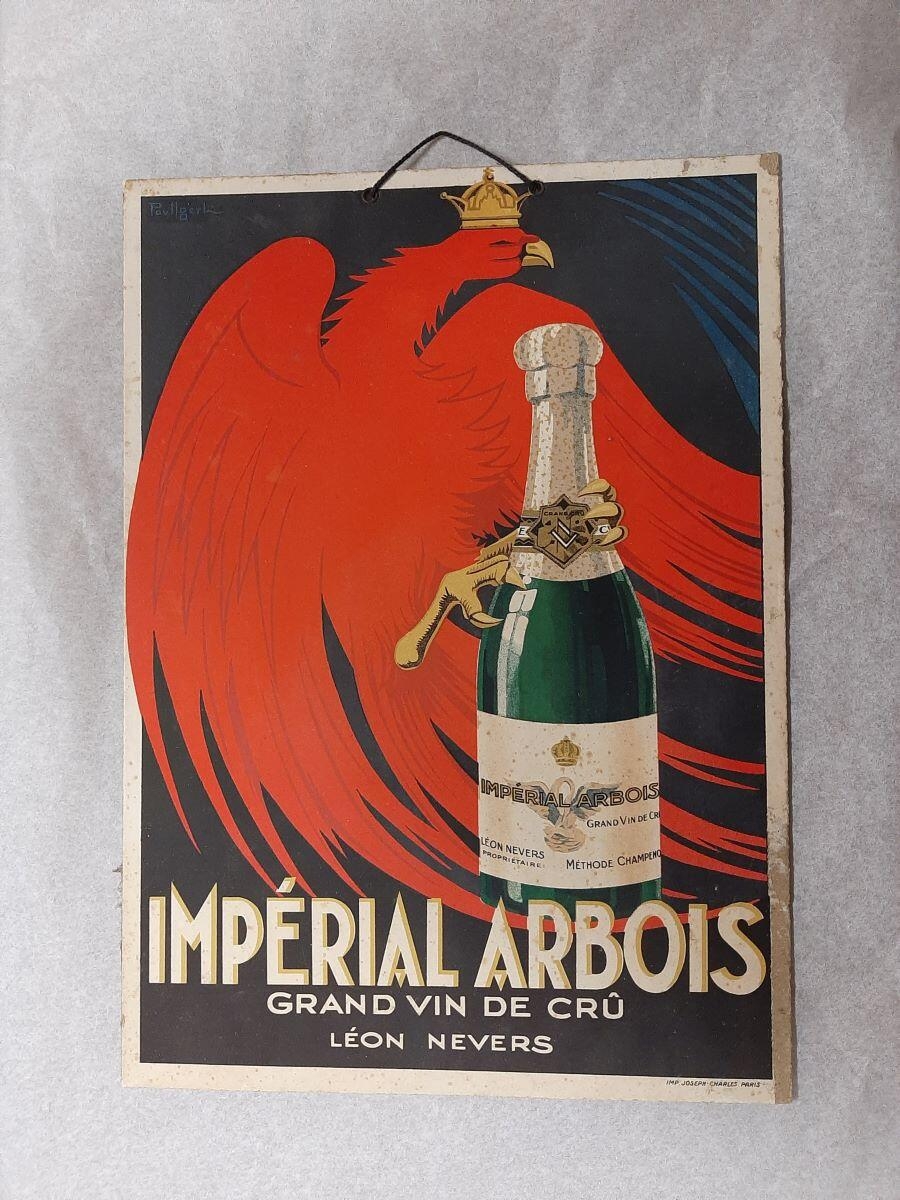 Impérial Arbois  grand vin de crû Léon Nevers (titre inscrit), Paullgerh, 1933 avant