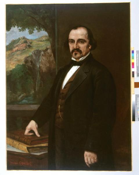 Portrait de Jean Paul Mazaroz (Lons-le-Saunier, 1823 ; Saint-Mandé, 1900), Gustave Courbet, 19e siècle