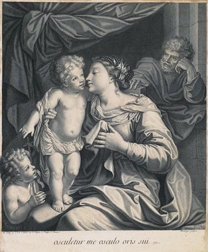 La Sainte Famille, Noël Coypel, 1664 après