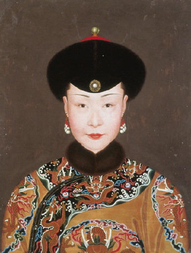 Portrait en buste d'une concubine_0