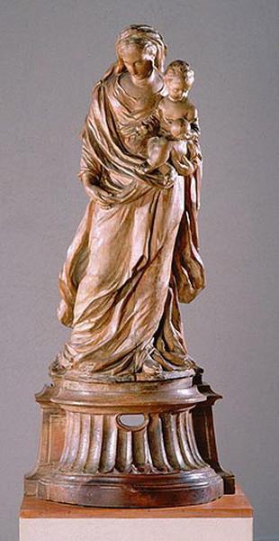La Vierge et l'Enfant, Claude François Attiret, 2e moitié 18e siècle