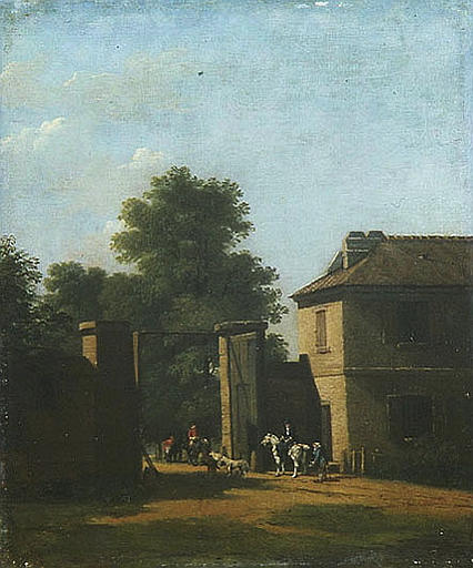 Sortie de château. Entrée du Parc de Saint-Cloud_0