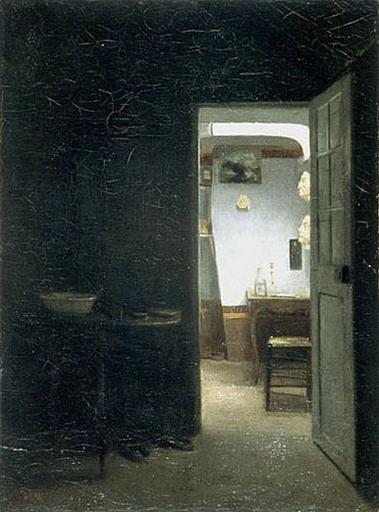 Intérieur d'une mansarde_0