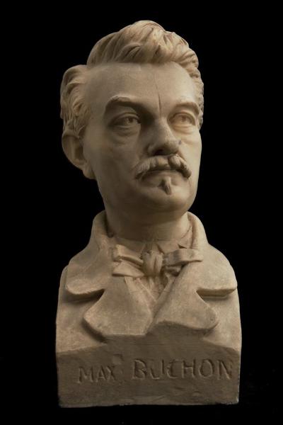 Buste de Max Buchon, Max Claudet, 1869
