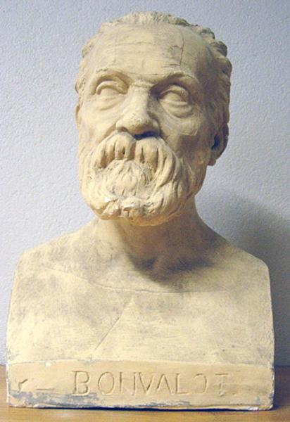 Buste de Bonvalot, Max Claudet, 1863