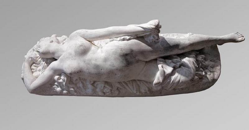 Bacchante couchée, Auguste Clesinger, 1848 vers