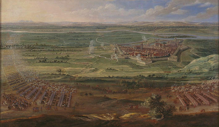 Le siège de Dole en juin 1674, Jean-Baptiste Martin, 1er quart 18e siècle