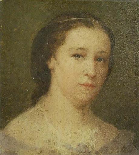 Portrait de Madame Dugné née Paffeney à 20 ans, Eléonore Escallier, 1864 vers