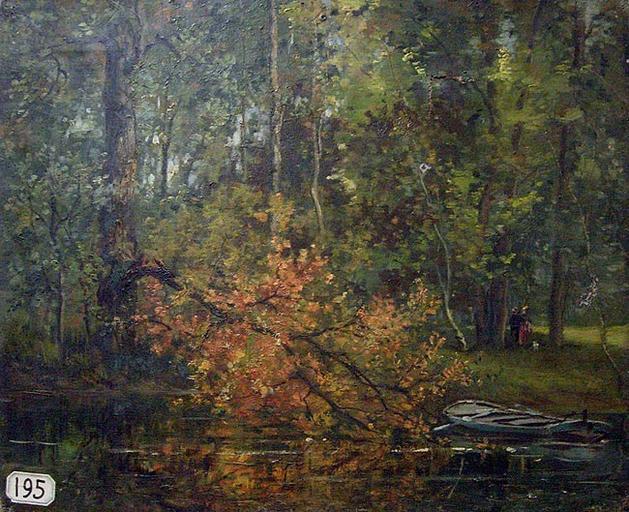 L'arbre brisé, Achille Isidore Gilbert, 2e moitié 19e siècle