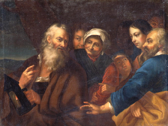 Diogène cherchant un homme_0