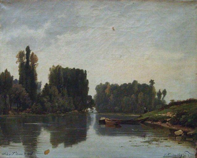 La Seine à Saint-Ouen_0