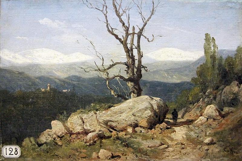 Vue de Montagne, Charles Kuwasseg, 2e moitié 19e siècle, 1er quart 20e siècle