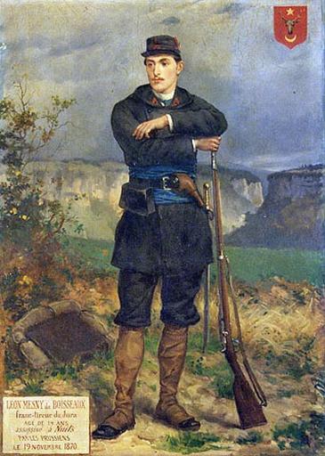 Portrait de Mesny de Boisseaux, Louis Hippolyte Mouchot, 2e moitié 19e siècle