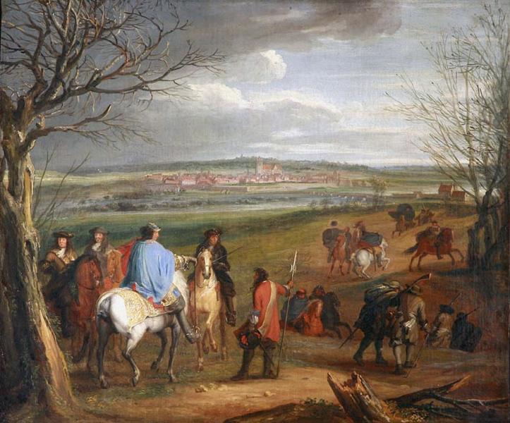 Louis XIV devant Dole en 1668_0