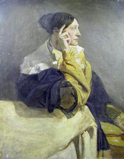 Portrait de Madame Mottez, Victor Mottez, 1901