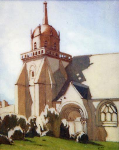 La collégiale de Dole (étude d'église)_0