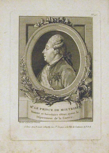 Le Prince de Montbarey, Noël Pruneau, 18e siècle