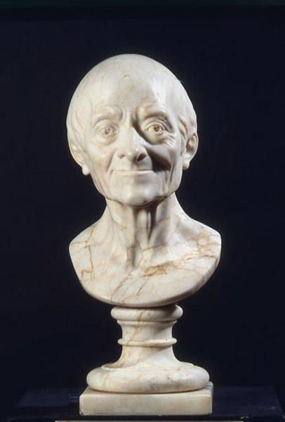 Buste de Voltaire, François Marie Rosset, 4e quart 18e siècle