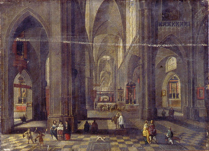 Intérieur d'église_0