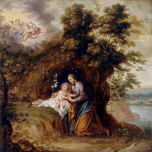 Saint Joseph et l'Enfant Jésus ou Dévotion à saint Joseph_0