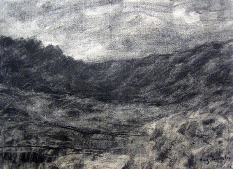Paysage, Auguste Emmanuel Pointelin, 4e quart 19e siècle, 1er quart 20e siècle