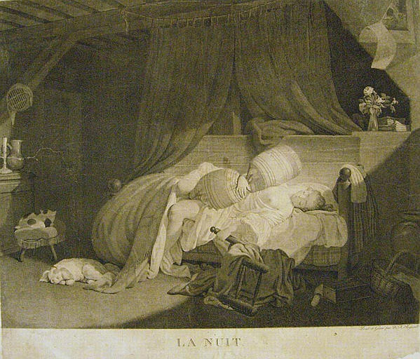 La nuit, Nicolas François Regnault, 2e moitié 18e siècle