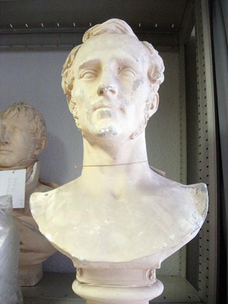 Buste d'homme, Jean Jacques Elshoecht, 1839
