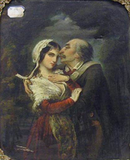 Garde champêtre et jeune fille_0