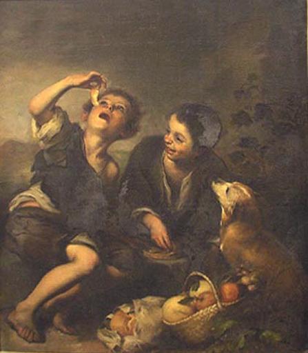 Enfants mangeant des gâteaux_0