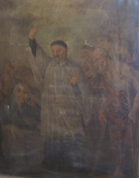 Saint Vincent de Paul avec des pauvres_0