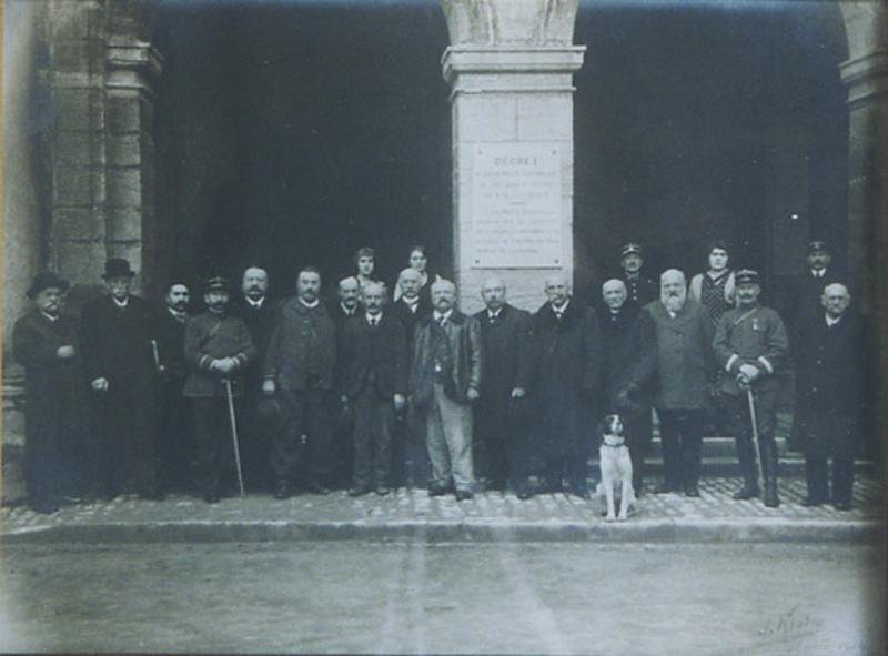 Conseil municipal, J Khotz, 1914