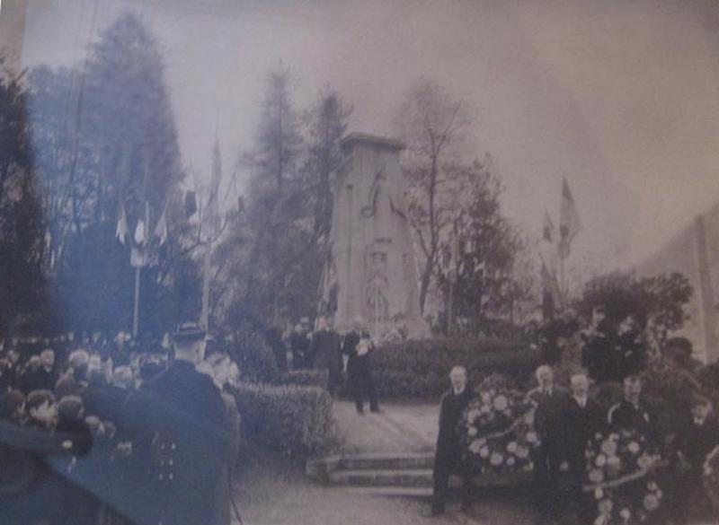 Inauguration du Monument aux morts, 1926
