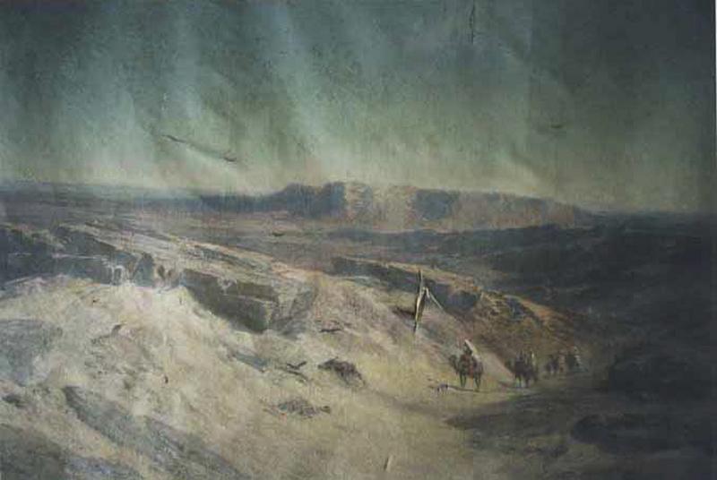 Vue du Sahara, traversée du désert_0