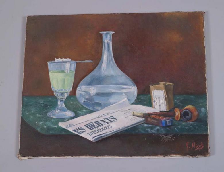 Nature morte au verre d'absinthe [titre factice]_0
