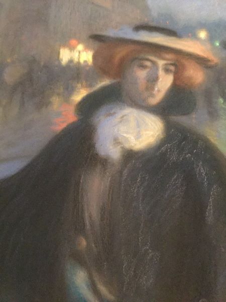 La Belle dans la nuit ou Le Soir sur le boulevard — Charles Genty
