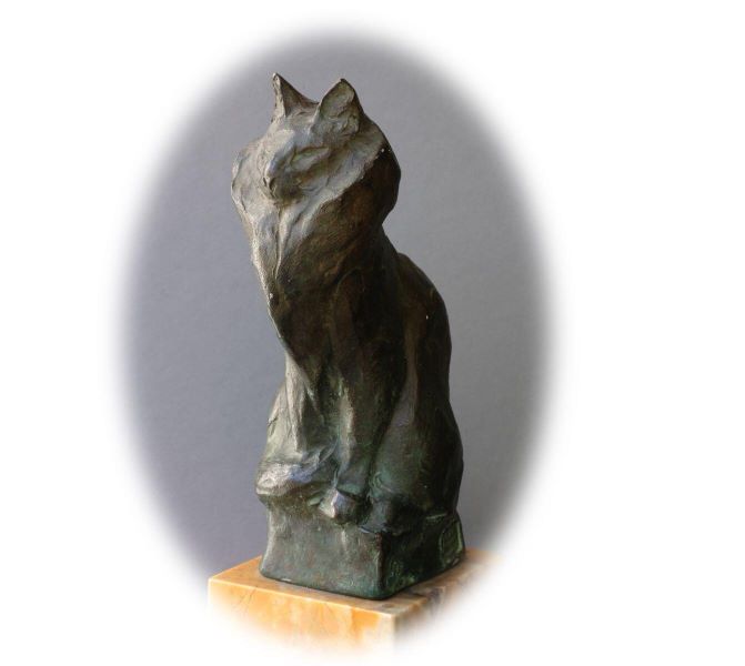 Le Chat assis, Théophile Alexandre Steinlen, 1903-1910