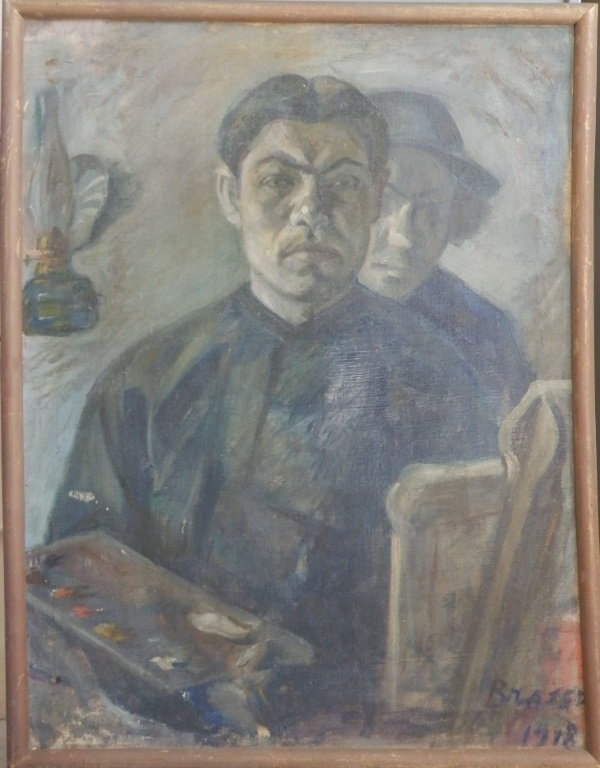 Deux têtes russes ; Autoportrait_0
