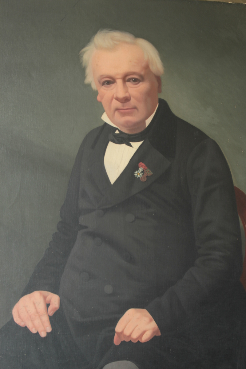 Portrait du docteur Joachim de Saint-Amand, Jean Pierre Frédéric Barrois, 1869
