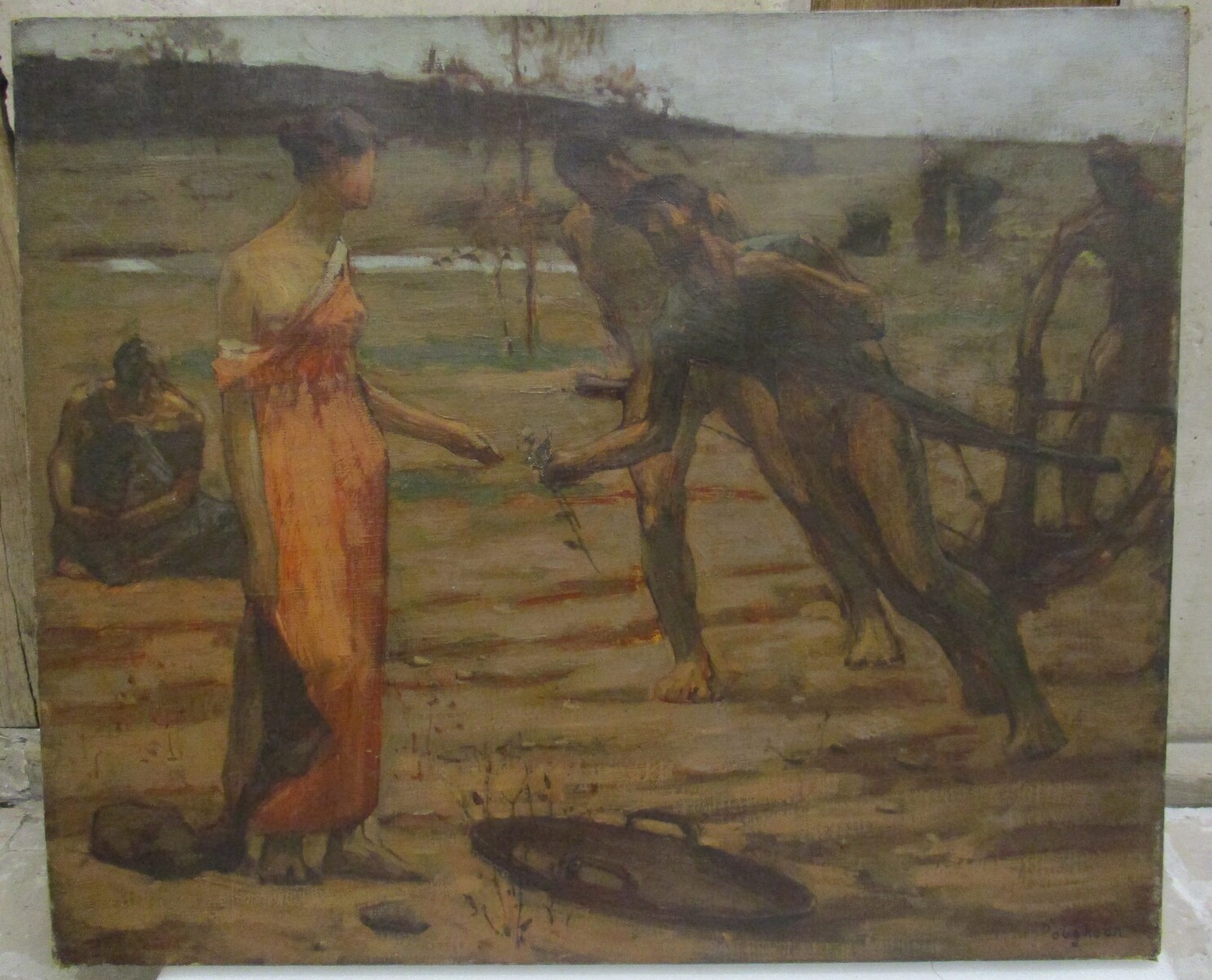 Les Laboureurs, Robert Eugène Poughéon
