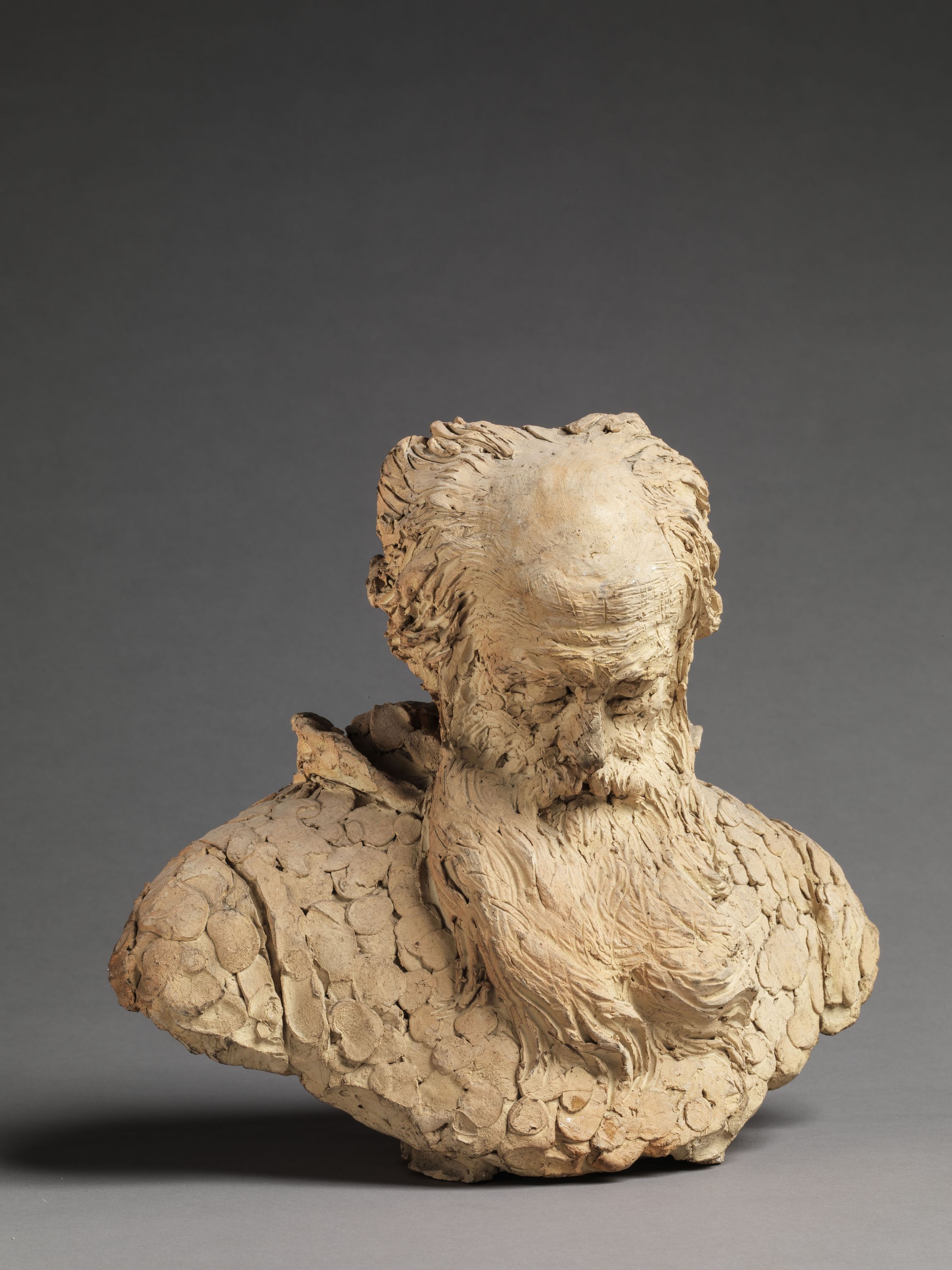 Buste de vieillard (prophète) — Becquet, Just