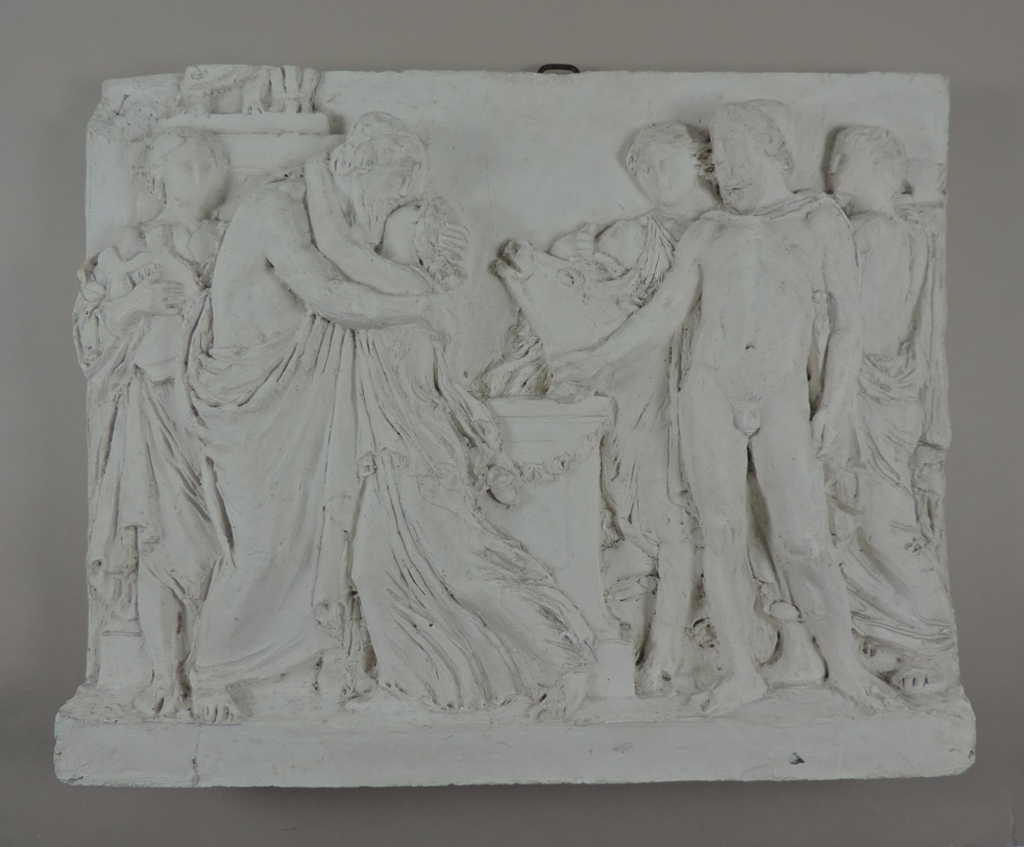 Ulysse ramenant Chryséis à son père, Justin Chrysostome Sanson, 1861