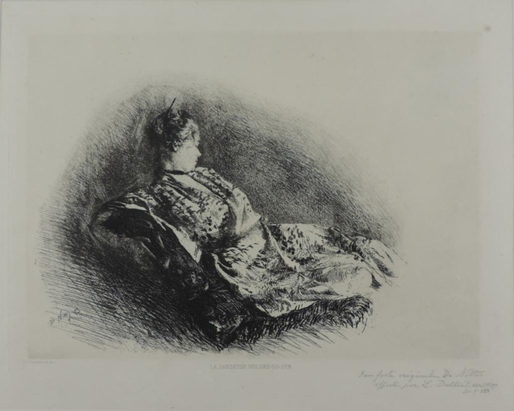 La Danseuse Holoke-Go-Zen, Giuseppe De Nittis, 1873