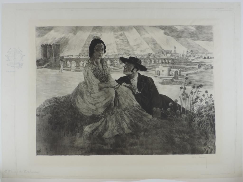 Les Fiancés de Cordoue, Alexandre Lunois, 1903