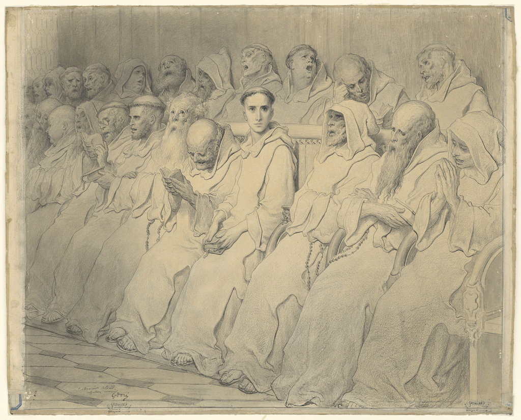 Le Néophyte, Gustave Doré, 1868 vers