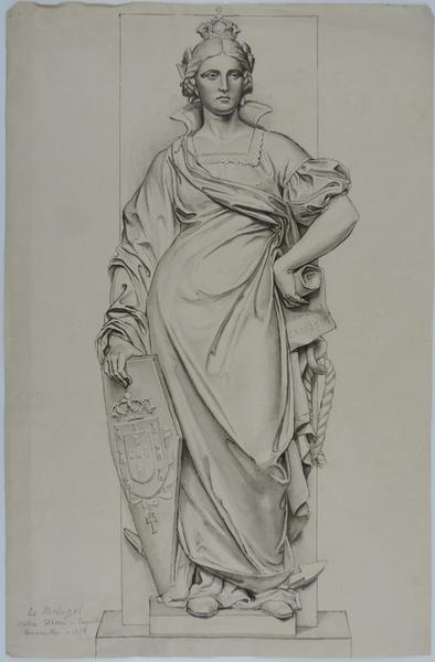 Le Portugal, Justin Chrysostome Sanson, 1878
